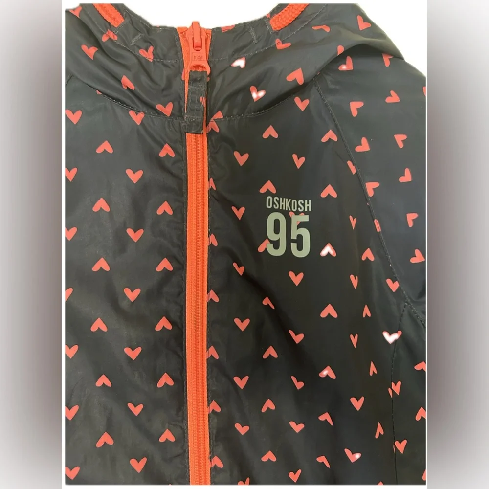 OshKosh B’Gosh Lined Windbreaker. Girls 8